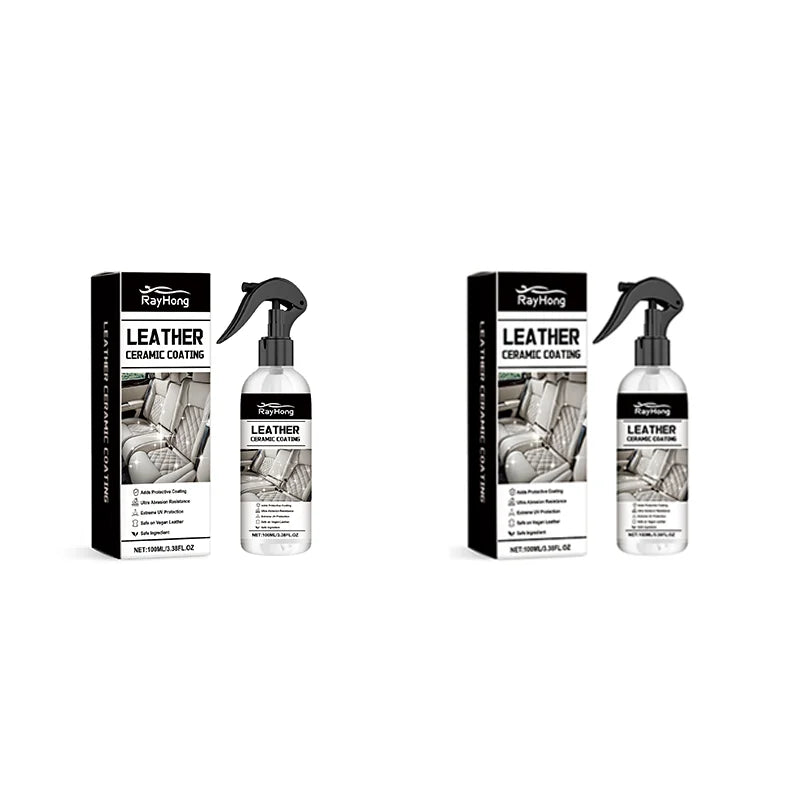 Leather Ceramic Coating Spray Cleaner & Renovation