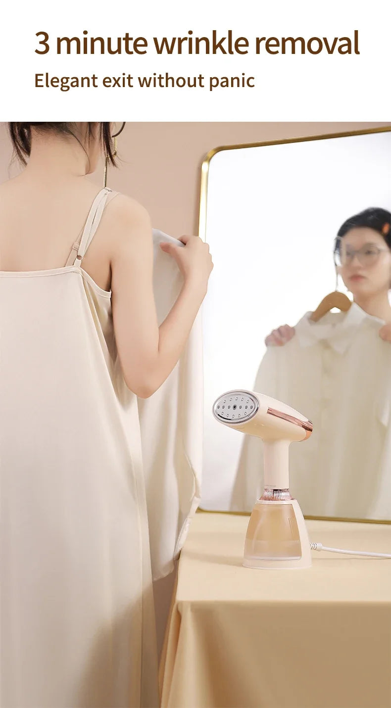 1500W Portable Handheld Clothes Steam Iron 280ml