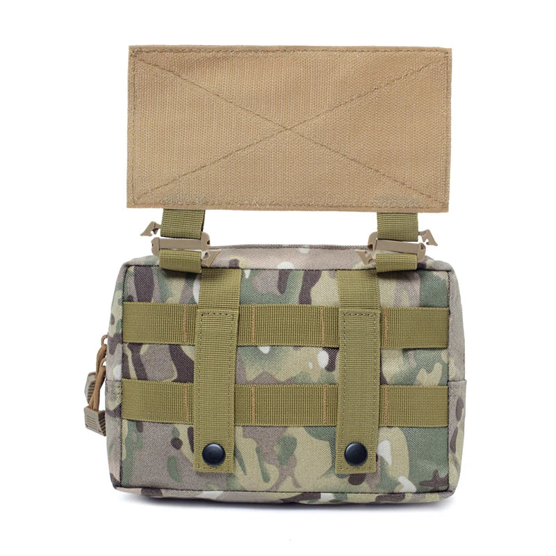 Tactical Utility Molle Pouch Compact EDC Gadget Gear Storage Bag Hunting Vest Plate Carrier Storage Bag Accessory