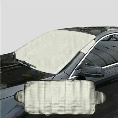 Car Accessories Car Windscreen Windshield Frost Cover Ice Snow Shield Front Protector Auto UV Protection Curtain Styling 1Pc
