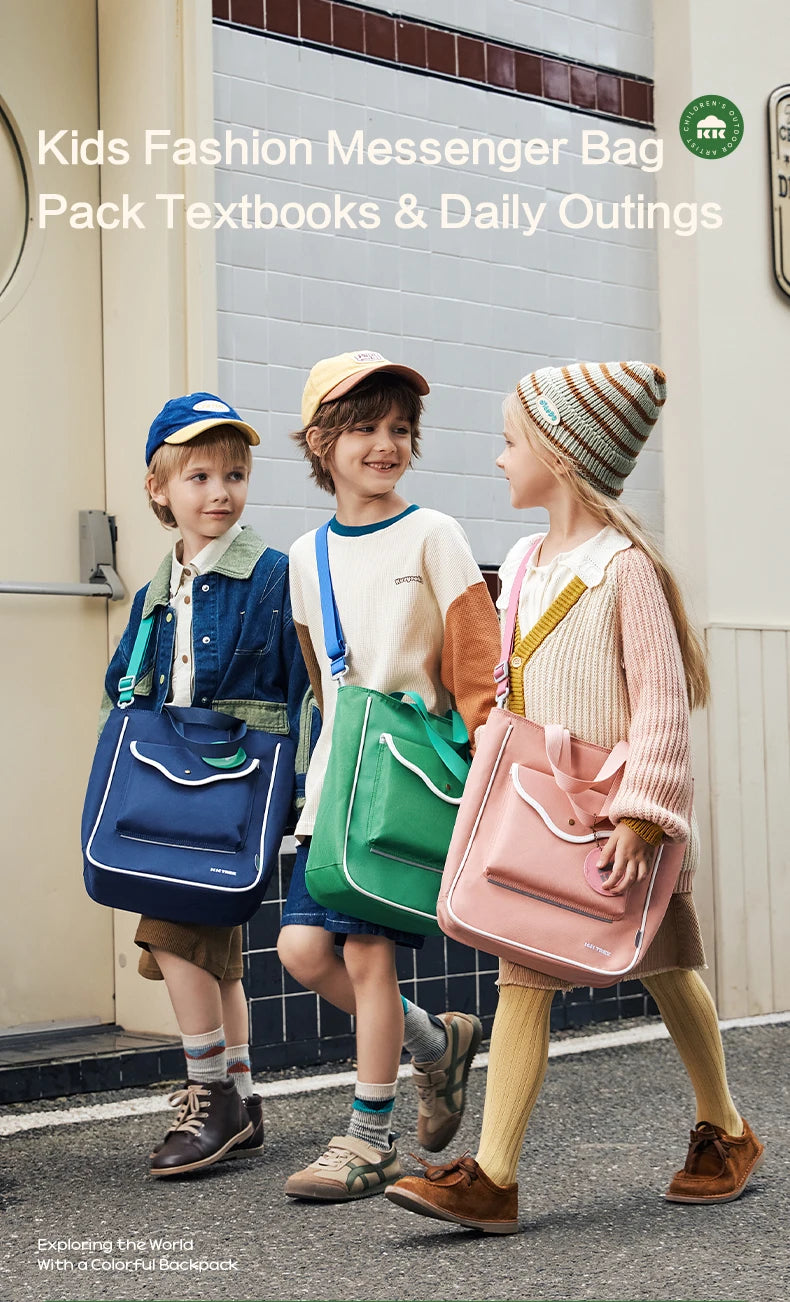 Kids Gift School Bags Girls Boys Personal Shopping Tuition Study Bag Crossbody Bag