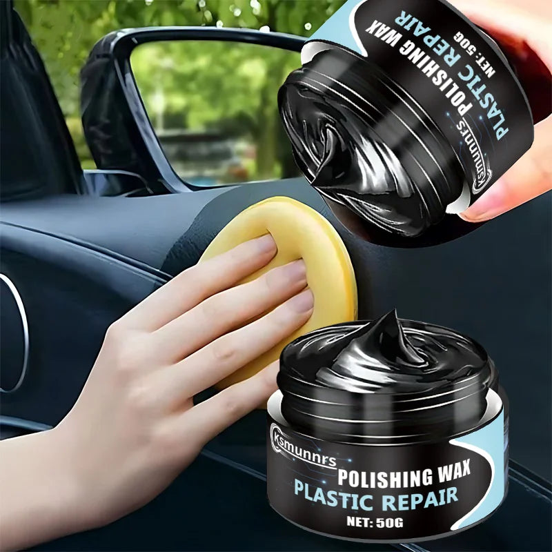 Multifunction Car Care Kit – Leather, Plastic & Tire Polish