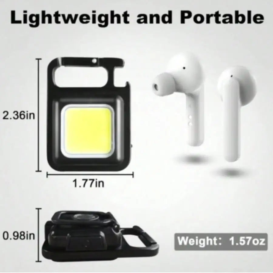 Portable Aluminum Flashlight for Camping & Emergency