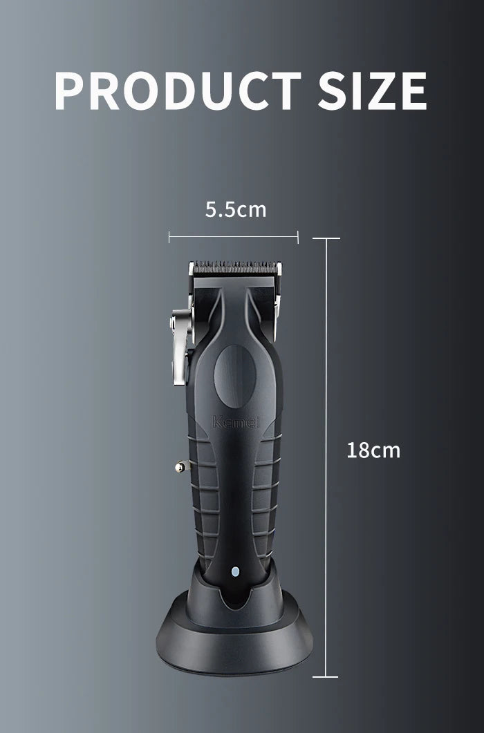 Professional Cordless Hair Clipper for Men – Rechargeable