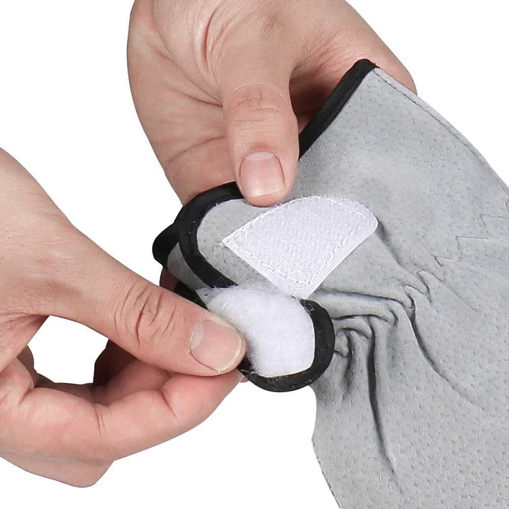 Work Gloves Cowhide Leather Welding Gloves Heat Resistant Security Protection Safety Work Gloves for Welder Cutting Gardening