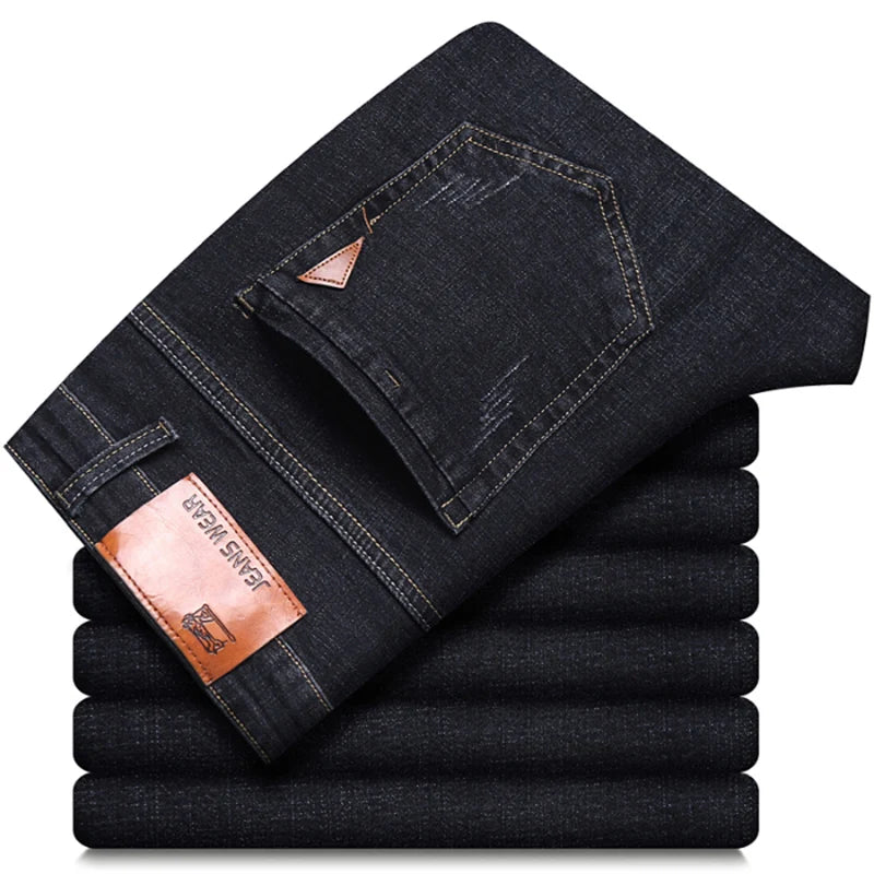 Men’s Stretch Slim Fit Straight Jeans