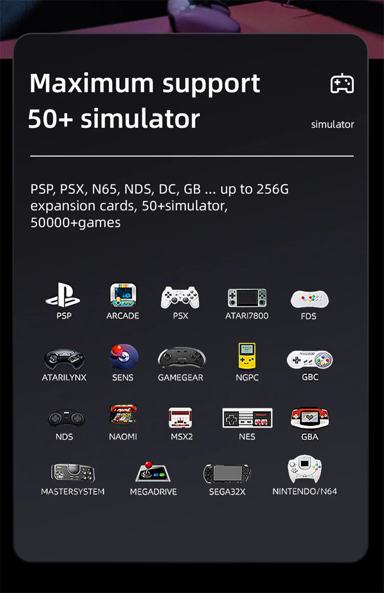 GD30 4K Retro Game Stick Console with 20,000+ Games