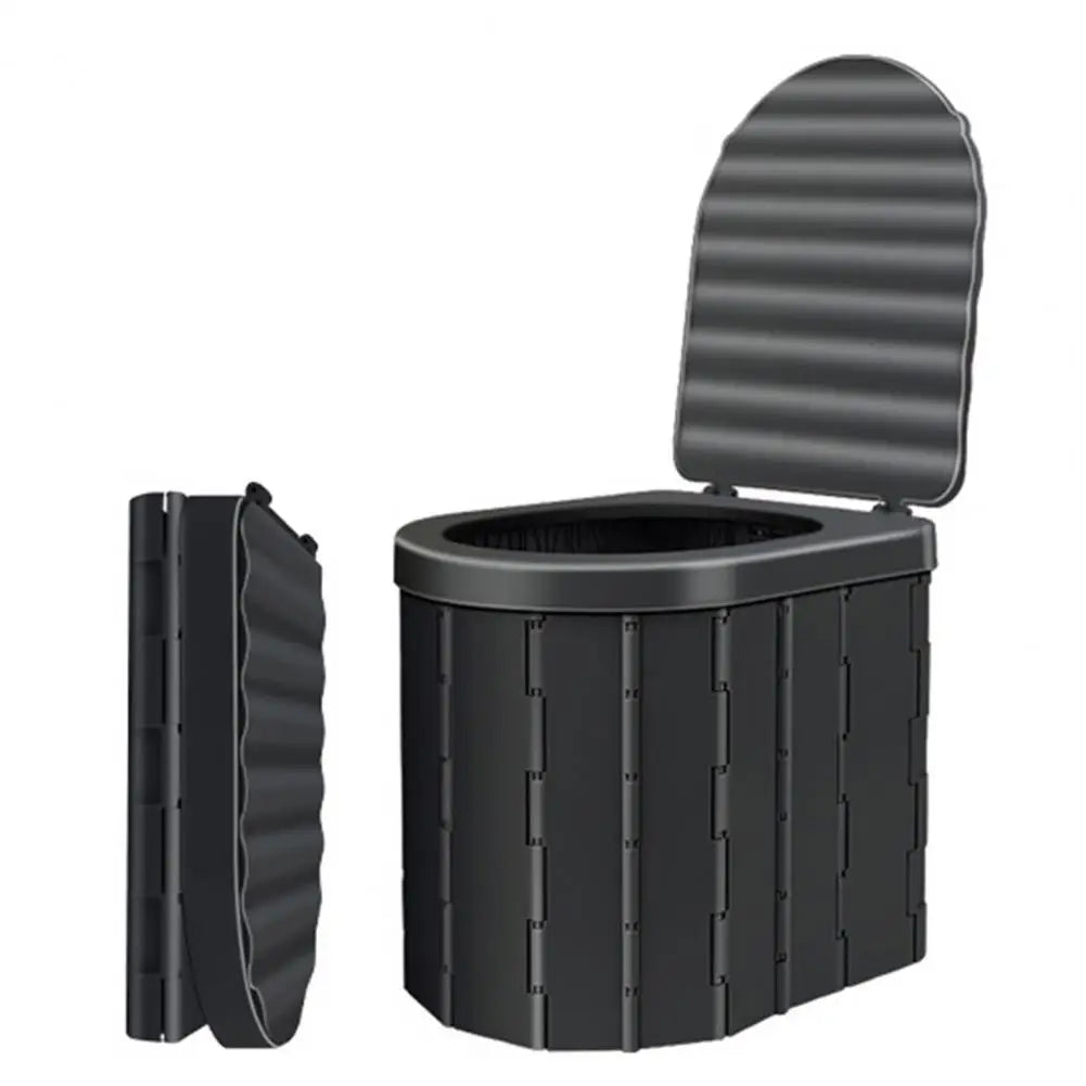 Portable Folding Camping Toilet – Wide Seat & High Load