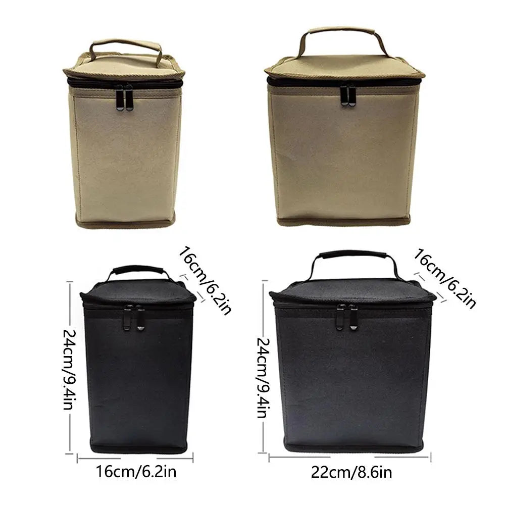 Portable Camping Gas Tank Storage Bag Anti-Collision Case