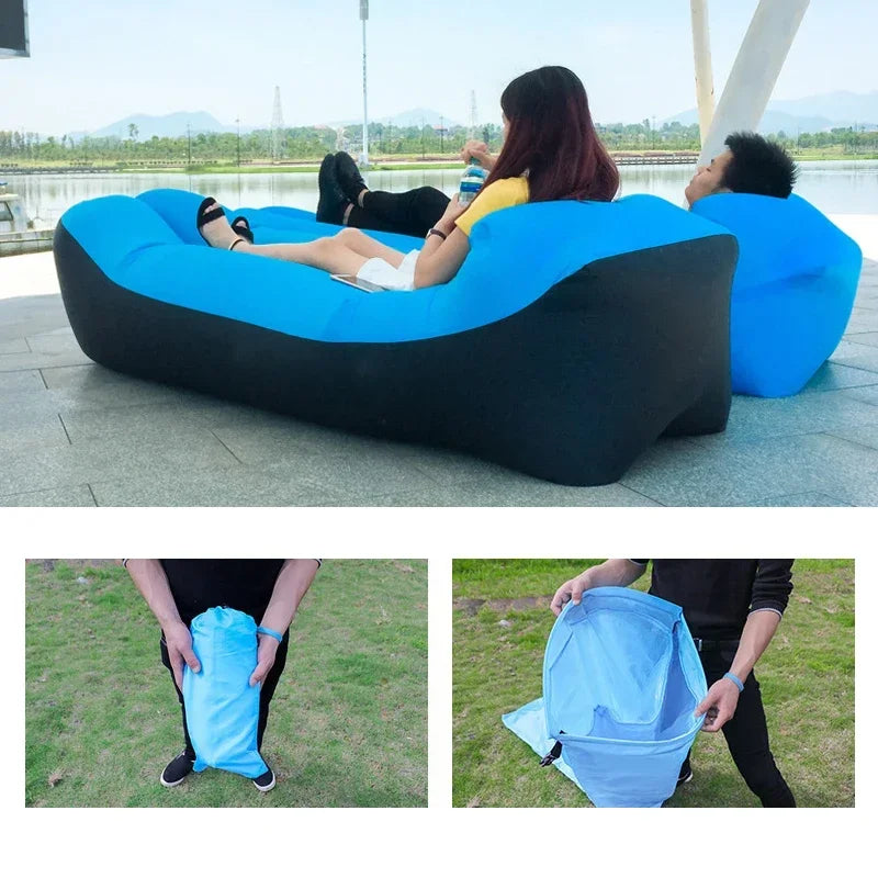 Portable Inflatable Camping Sleeping Mat