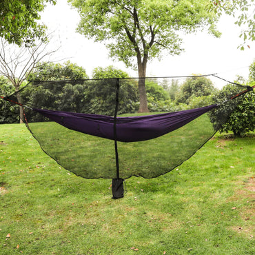 Outdoor Hammock Mosquito Net Silky Tent for 2-Person Bed