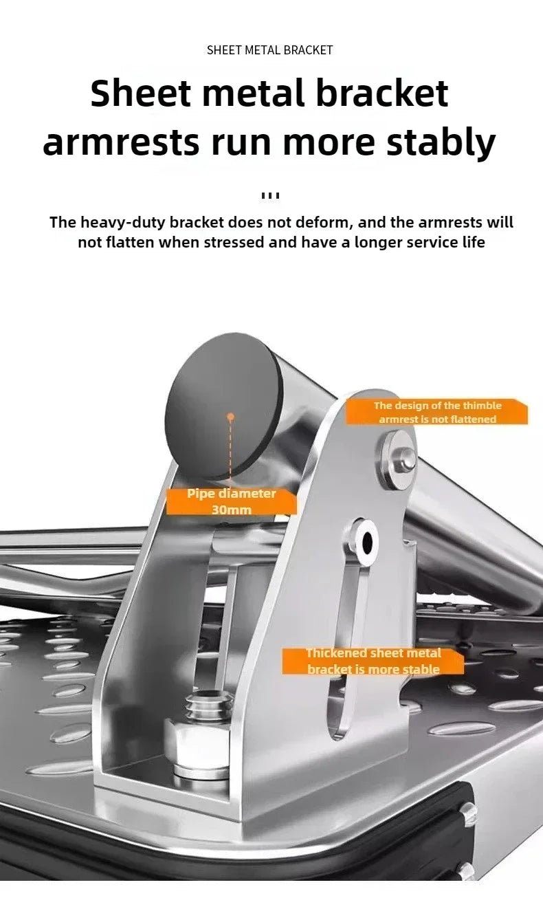 Steel plate trolley, four-wheel  truck, express pulling flatbed cart, small cart folding trailer, pushing and pulling trolley