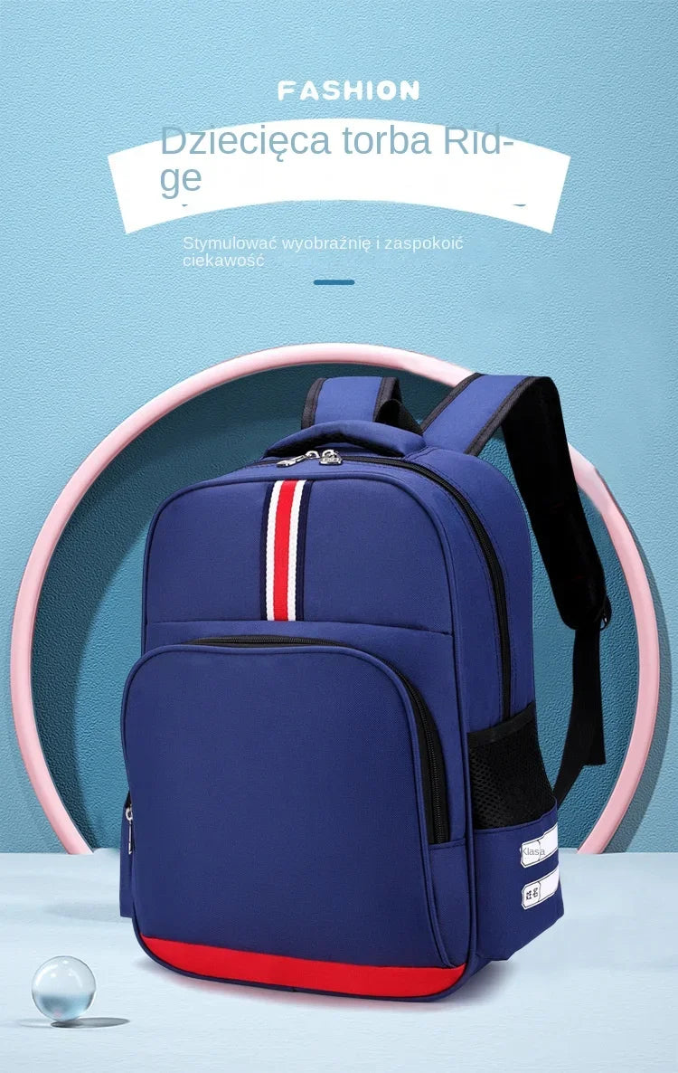 Primary school student backpack wholesale printing kindergarten children backpack printing logo training class