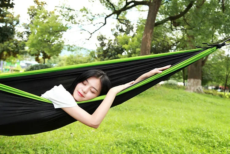 Ultralight Hammock 2 People Full Hanging Hammocks 300x200 Portable for Camping Outdoor Travel Tourist Garden Beach Large Hammock