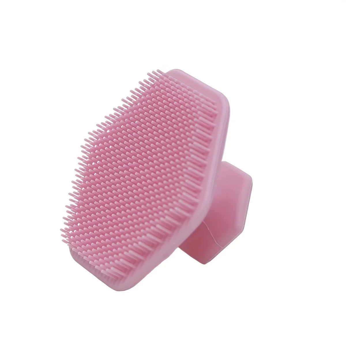 Silicone Facial Cleansing Tool - Gentle Exfoliation, Deep Cleansing, Removes Dead and Dry Skin, Trimming Beard Cleansing Brush