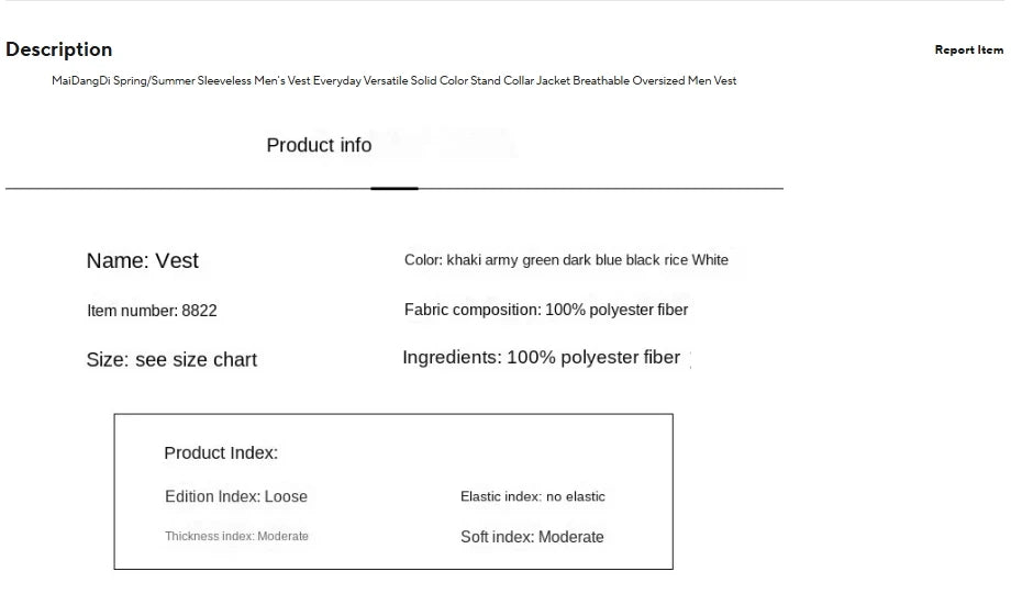 Men’s Winter Fleece Vest – Casual Warm Sleeveless Jacket