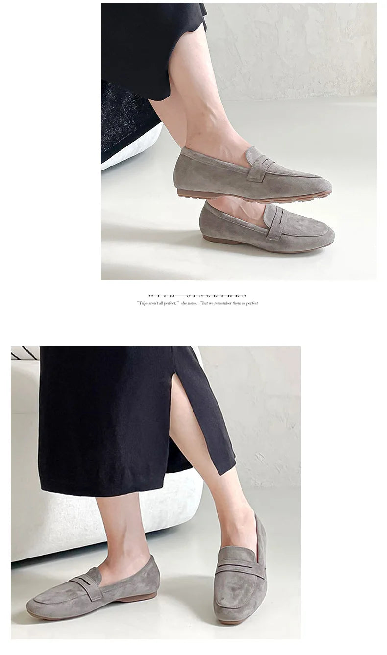 New Women Flat Loafers Casual Spring Autumn Shoes