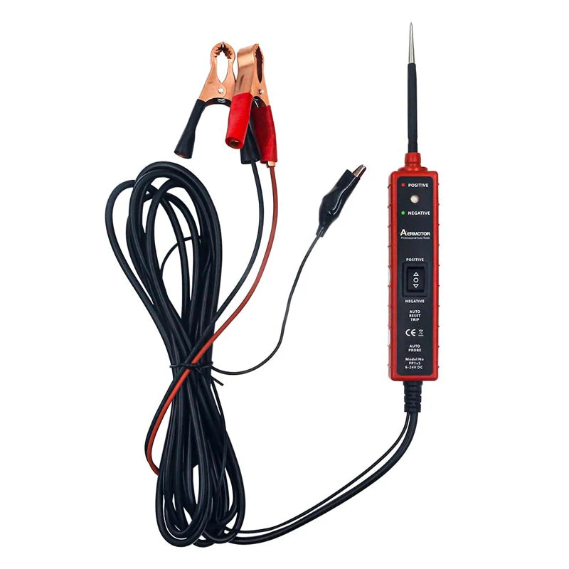 Automotive Electric Circuit Tester 6–24V Diagnostic Tool
