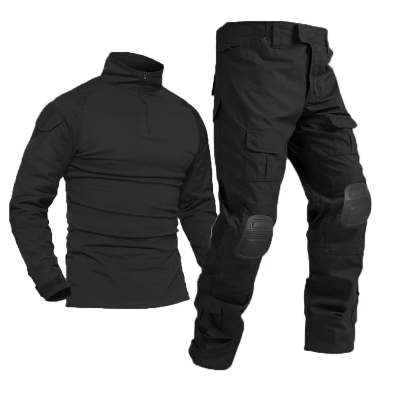 Men’s Tactical Camouflage Combat Suit Set