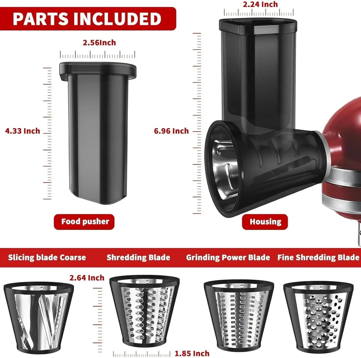 KitchenAid Stand Mixer Slicer & Shredder Attachment