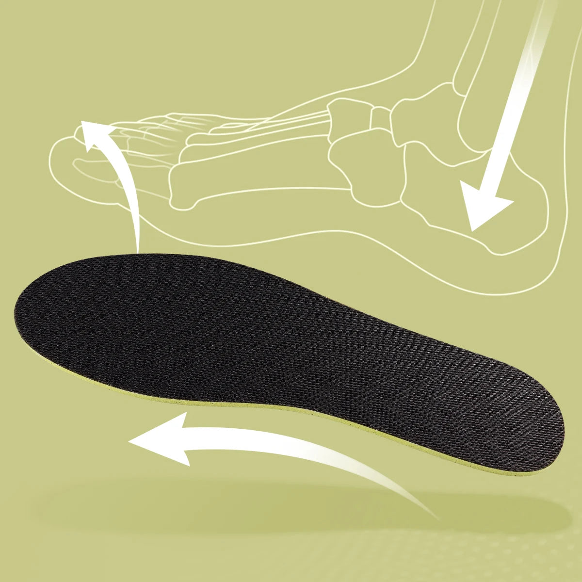 Memory Foam Sport Insoles Shock