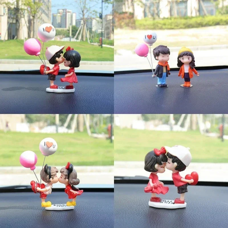 Cute Car Ornament Couple Desktop Decoration Gift