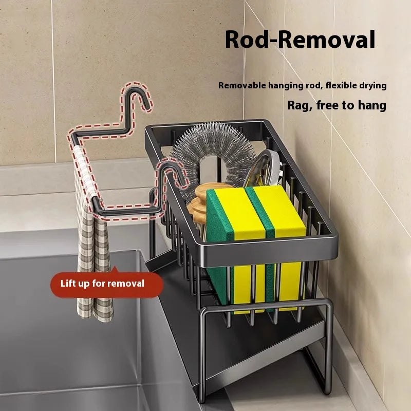 Kitchen Sink Rack Organizer – Storage Shelf Solution