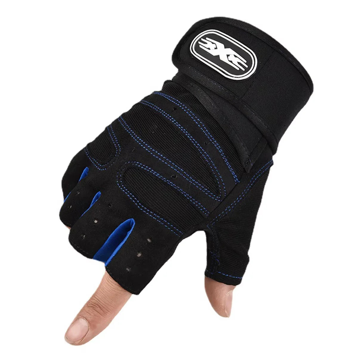 Men's Unisex Fitness & Weightlifting Gloves with Wrist Support