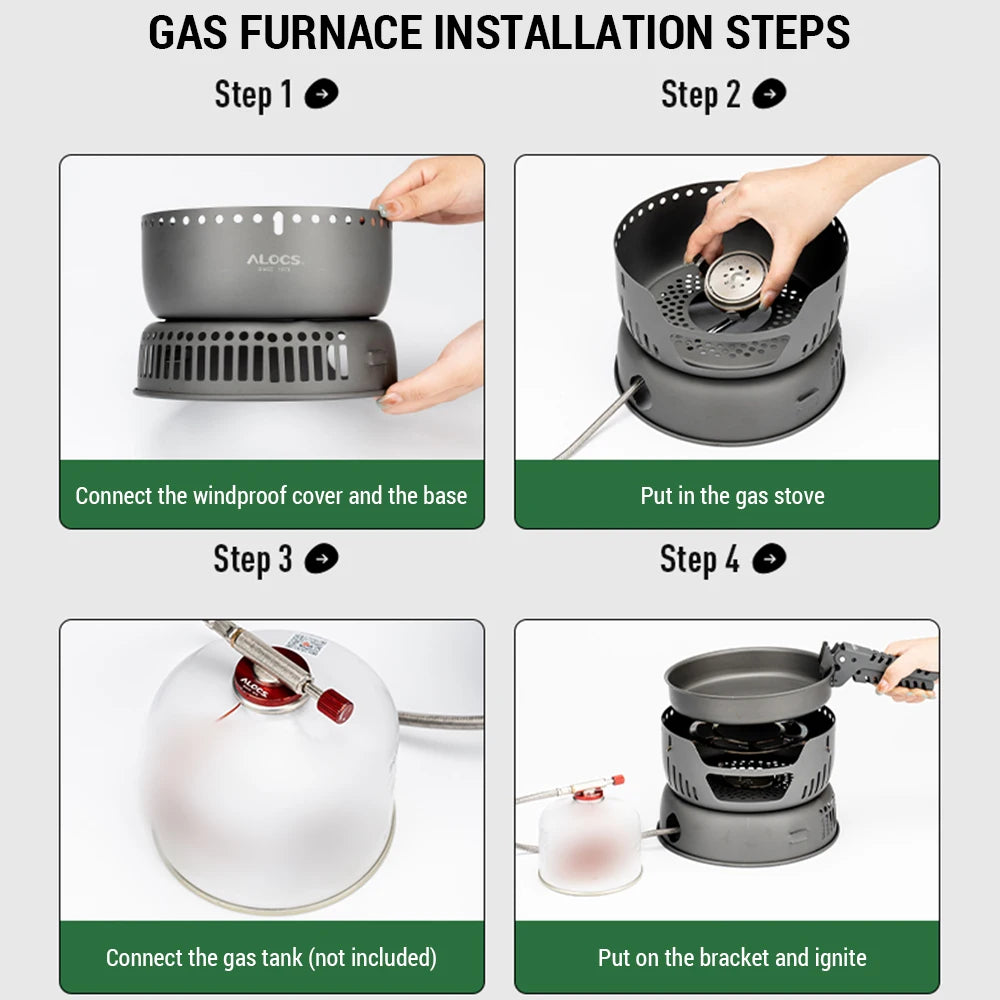 Camping Stove Portable Outdoor Cooking Burner