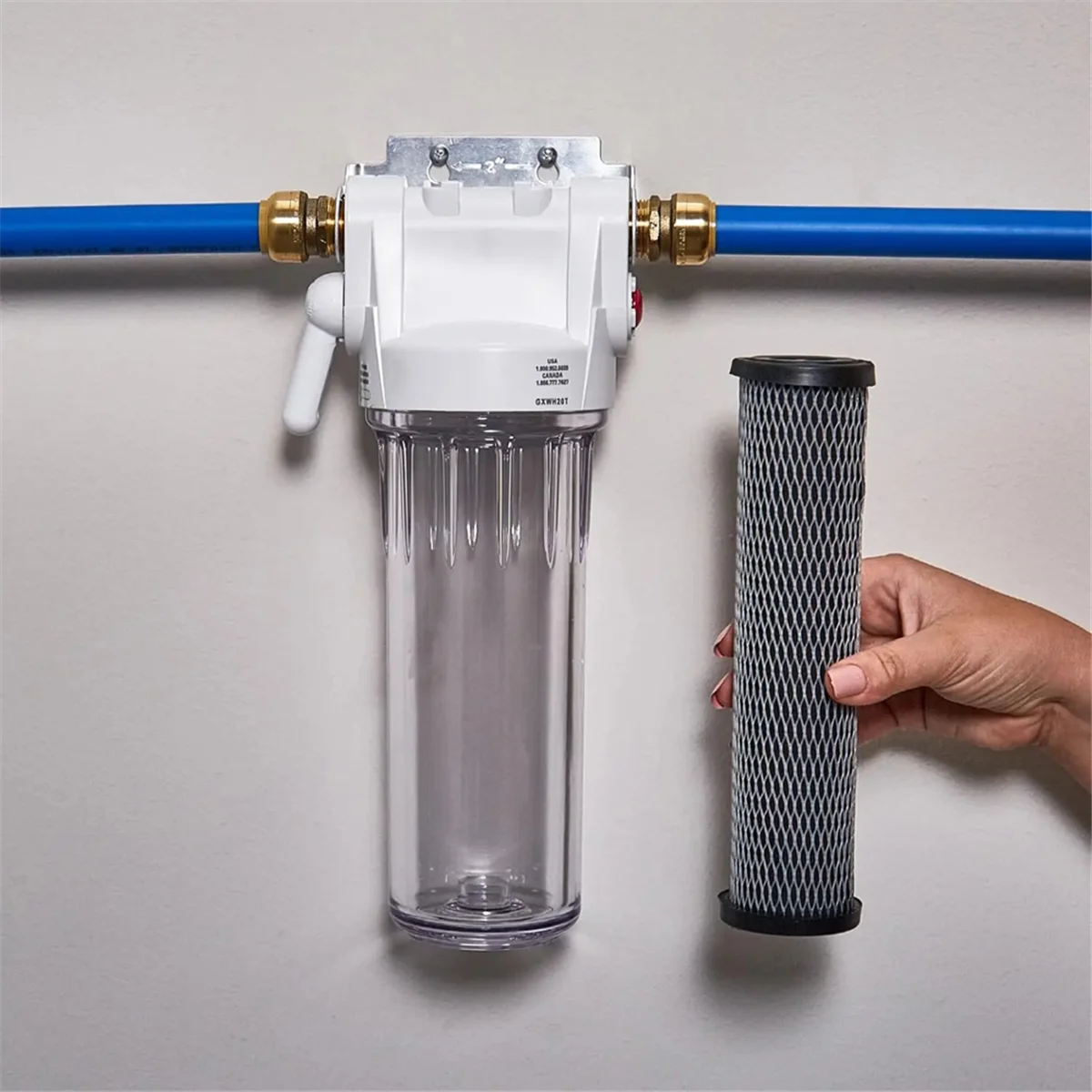 4PCS 10-Inch Carbon Water Filters – Whole House Replacement