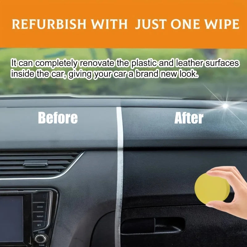 Car Interior & Exterior Care Kit – Wax & Renovation Paste 100g