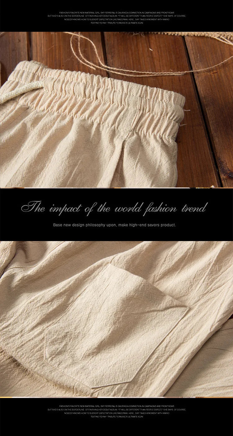 Men’s Cotton Suit Set