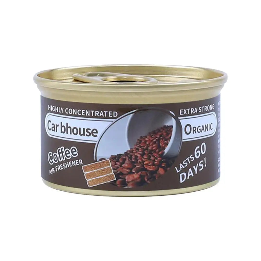 Car Air Freshener Coffee Scent Wood Block Perfume