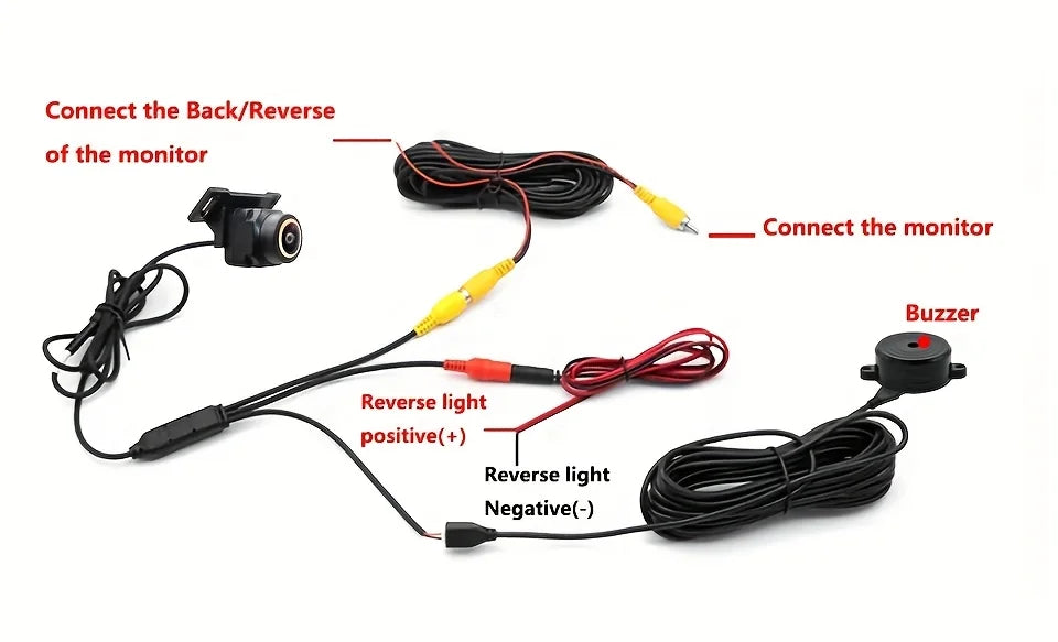 1080P AI Smart Car Camera with Parking Assist