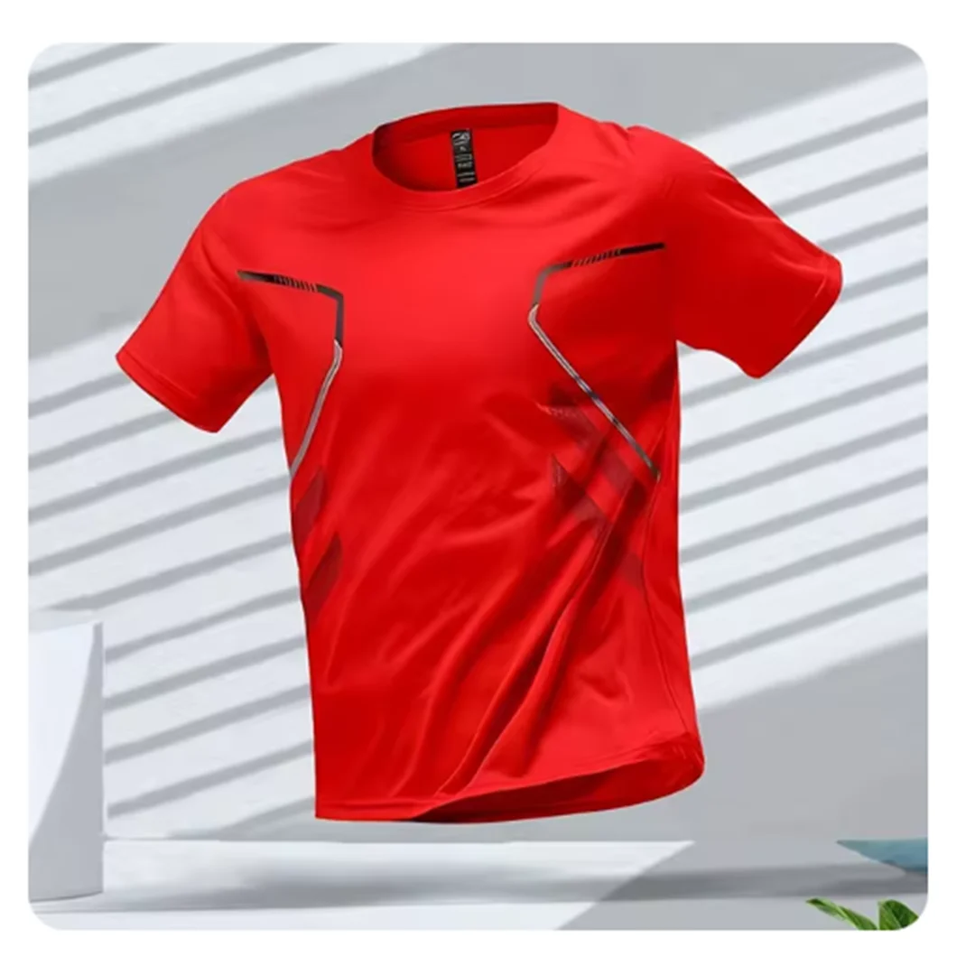 Men’s Quick-Dry Running T-Shirt – Breathable Sports Tee