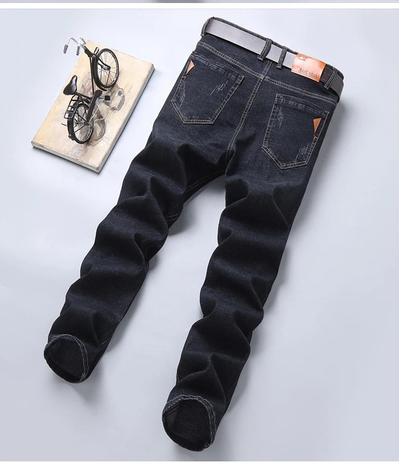 Men’s Stretch Slim Fit Straight Jeans