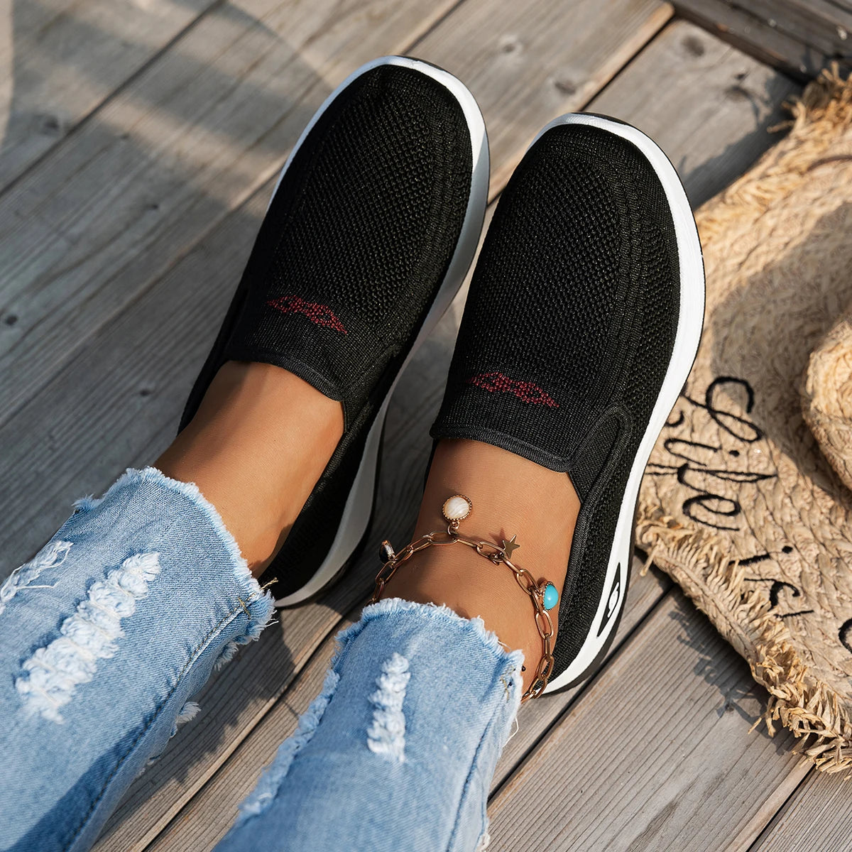 women's shoes, solid color soft women's single shoes