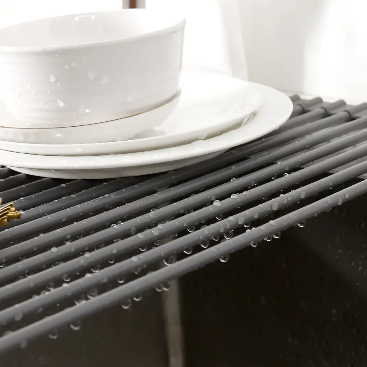 Multifunctional Kitchen Sink Organizer Dishwashing Mat