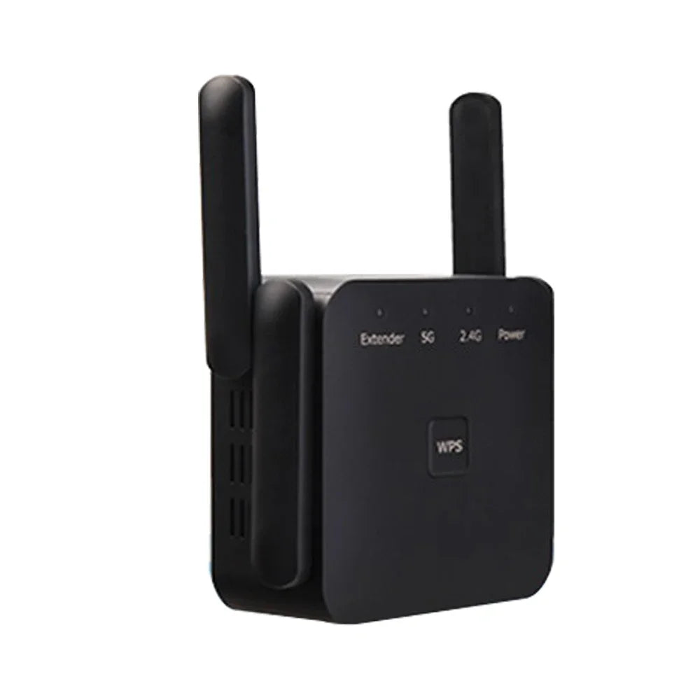 Wireless WiFi Repeater 2.4G 5Ghz Wi-Fi Amplifier Wi Fi Booster 1200 M Signal WiFi Long Range Extender Access Point