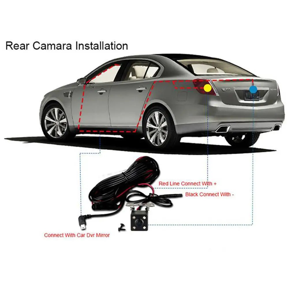 Car Rearview Backup Camera Reverse Parking Assist