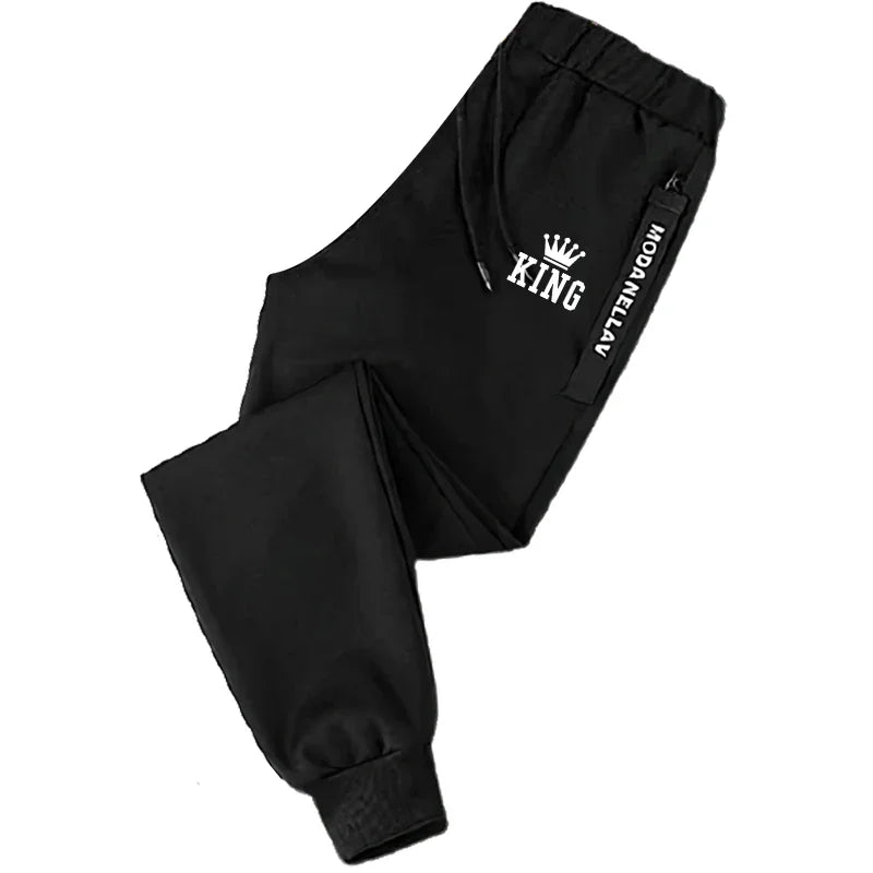 Men’s Half-Zip Casual Sweatshirt & Hoodie Set