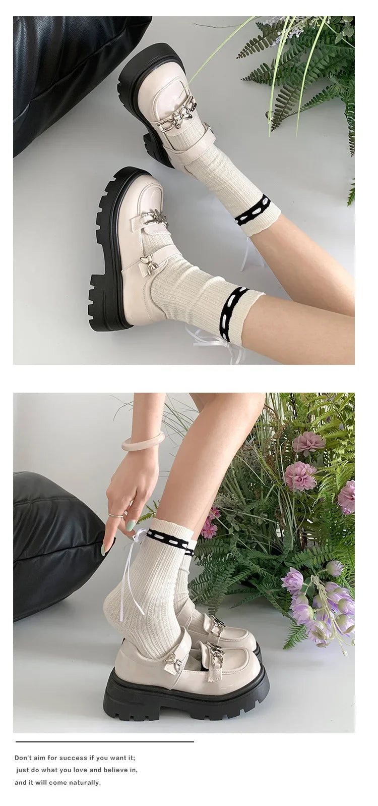 2025 Woman Elegant Shoes Spring New Fashion French Style Soft Non-slip Versatile Chic Butterfly Black Mary Jane Leather Shoes