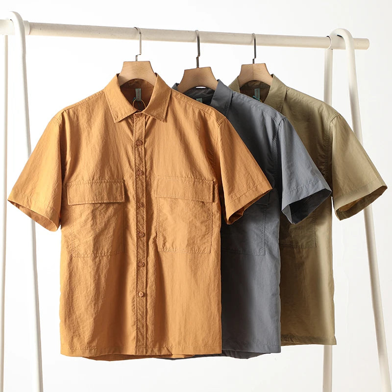 Men’s Cargo Short Sleeve Shirt