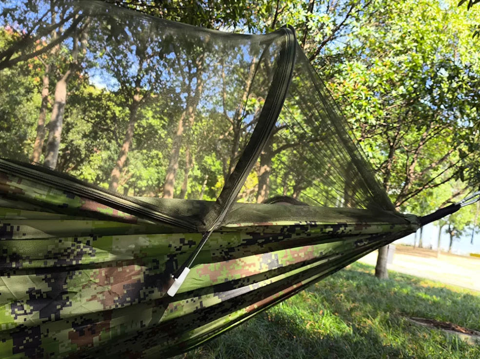 Camping Hammock with Mosquito Net Outdoor Garden Leisure