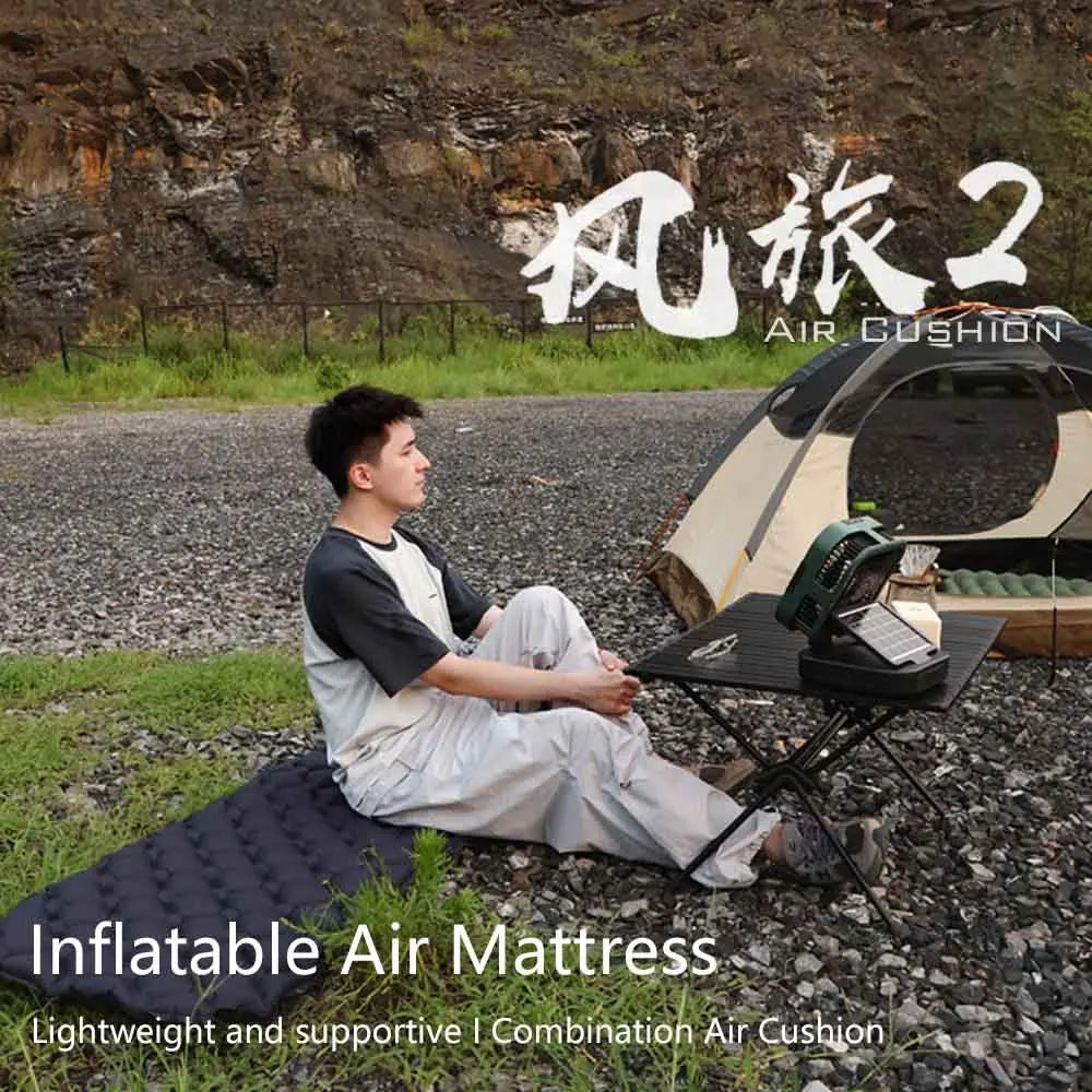 Camping Inflatable Air Mattress Portable Sleeping Pad for Hiking
