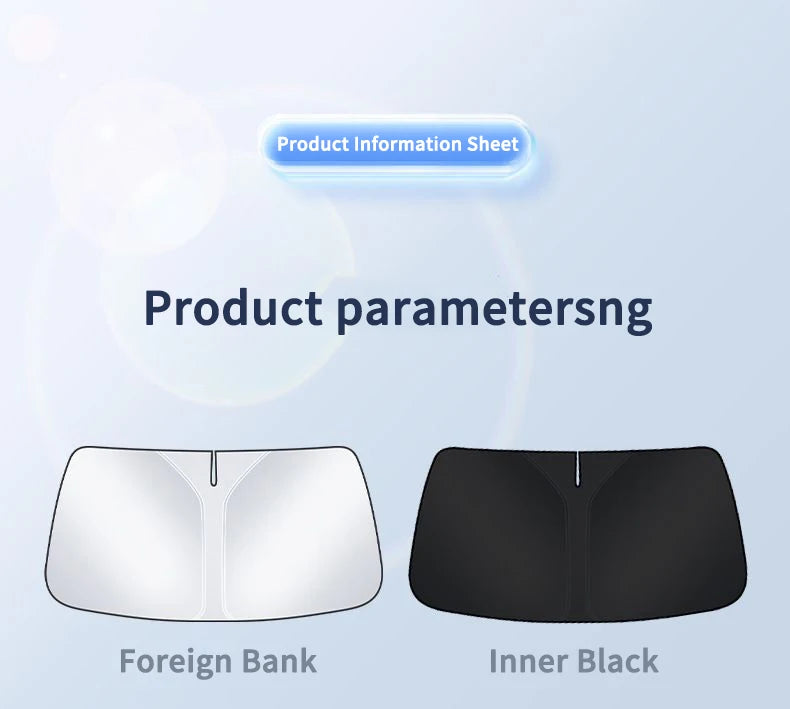 Car Windshield Sunshade Heat Insulation Front Panel
