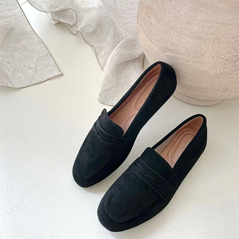 New Women Flat Loafers Casual Spring Autumn Shoes