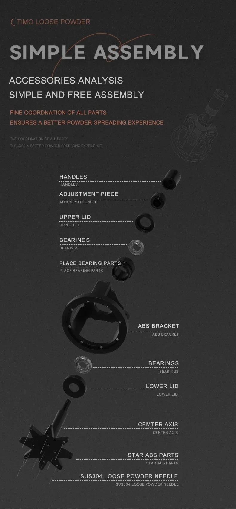 Adjustable Espresso Coffee Distributor Tamper 51/54/58mm