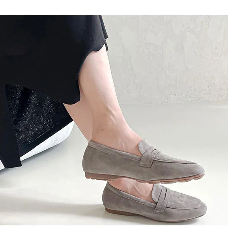 New Women Flat Loafers Casual Spring Autumn Shoes