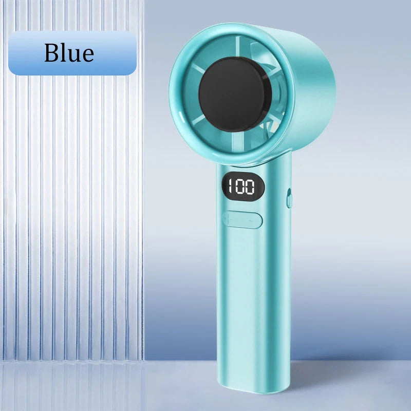 3000mAh Handheld Mini Fan USB Rechargeable Portable